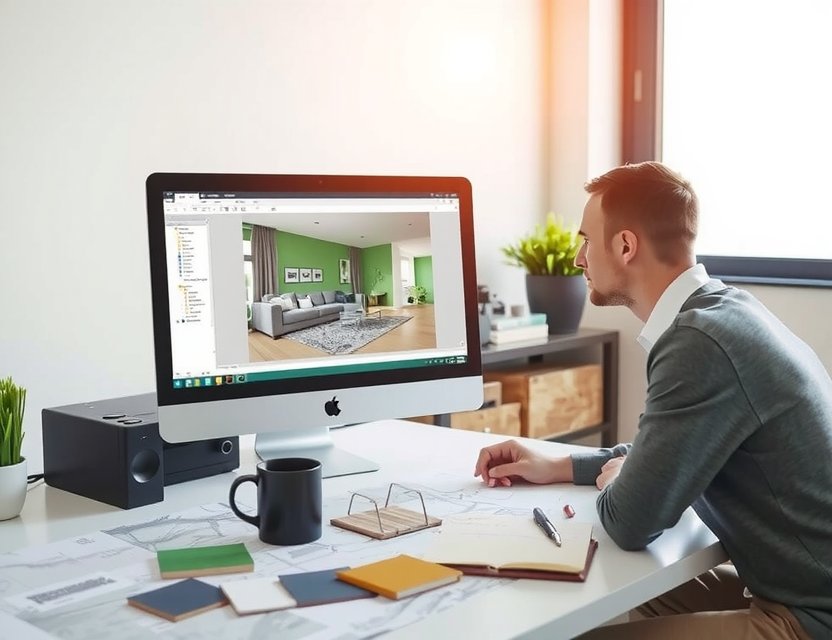 Design und Planung Session für Wohnraumgestaltung in Hamburg